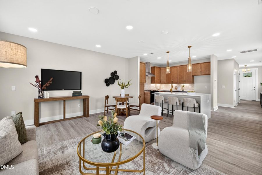 Open Concept Living Area (Model Home) Open Concept Living Area (Model Home)