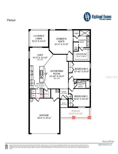 2D floor plan layout of this home in Jackson Crossing, Palmetto, FL (Image 2). 2D floor plan layout of this home in Jackson Crossing, Palmetto, FL (Image 2).