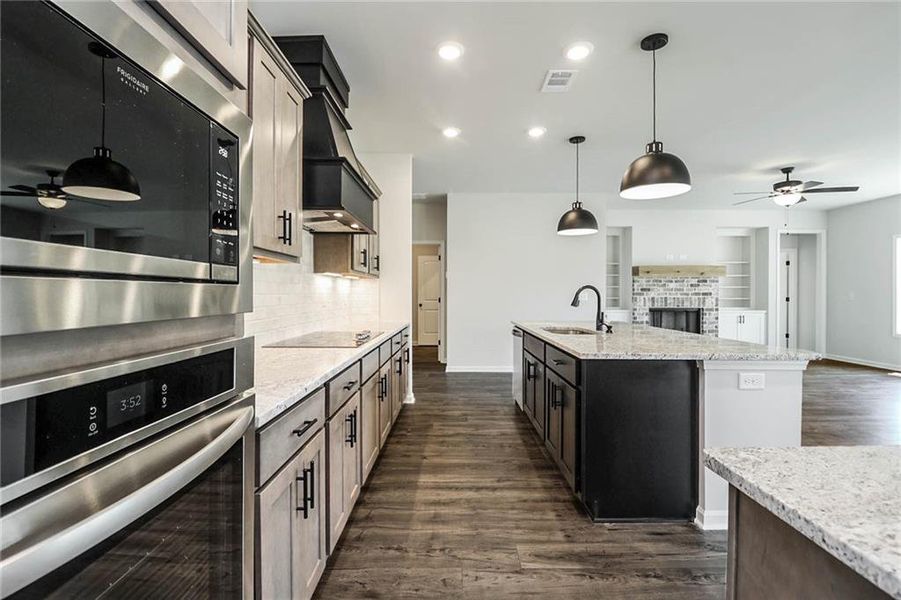 Furnished interior view inside a new home in Harmony Farms, Eatonton (Image 9).