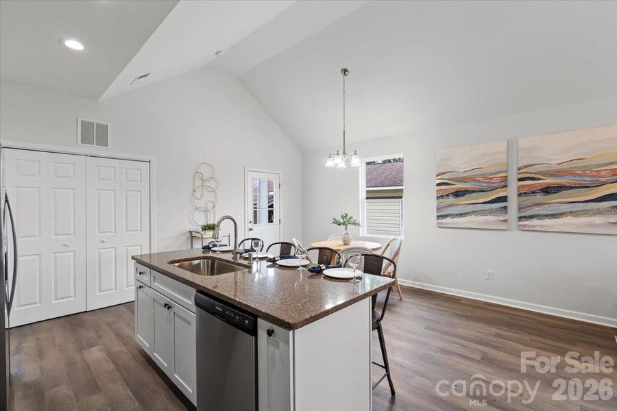 Furnished interior view inside a new home in , Shelby (Image 9).