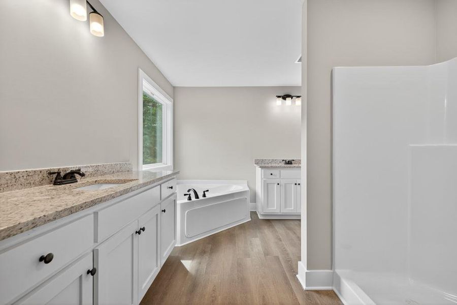 Furnished interior view inside a new home in , Winder (Image 9).