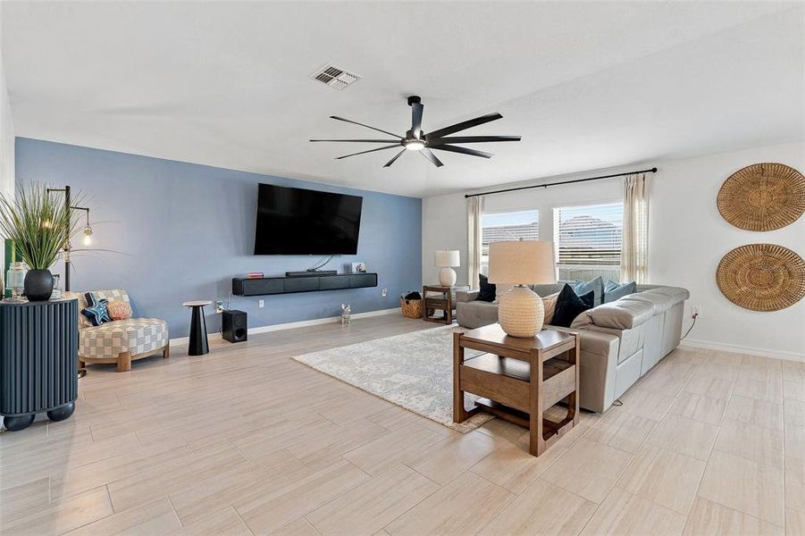Furnished interior view inside a new home in Balm Grove, Wimauma (Image 29).