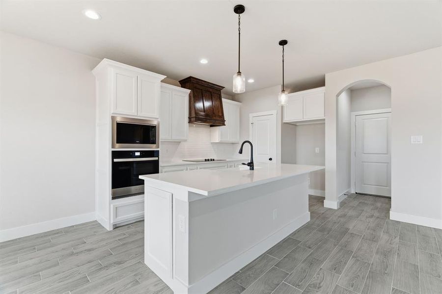 Furnished interior view inside a new home in , Bridgeport (Image 12).