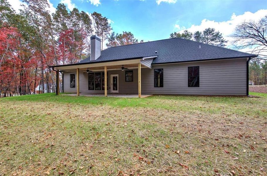 Exterior details and patio area of a home in , Rockmart (Image 13). Exterior details and patio area of a home in , Rockmart (Image 13).