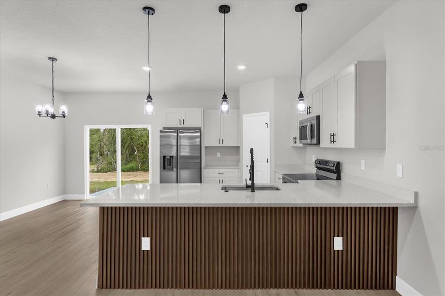 Furnished interior view inside a new home in , Ocala (Image 13).