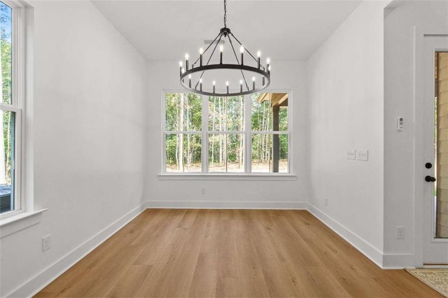 Spacious, unfurnished interior of a new home in , Jenkinsburg (Image 53).