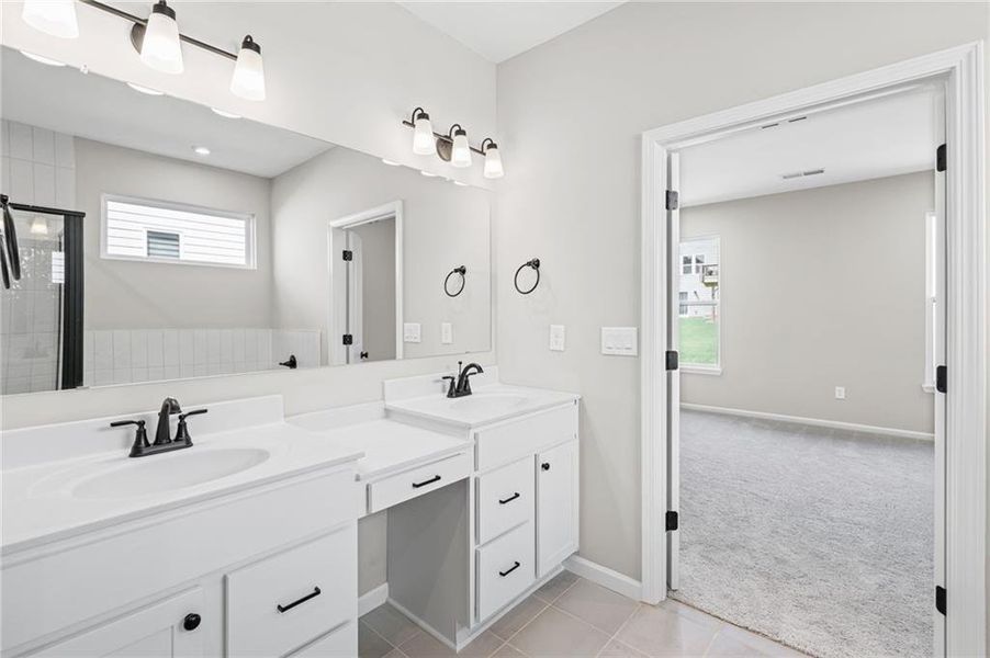 Furnished interior view inside a new home in Twin Lakes, Hoschton (Image 7).