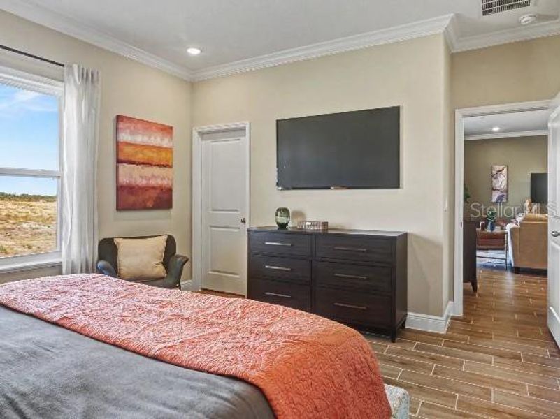 Furnished interior view inside a new home in Lake Deer Estates, Poinciana (Image 10).