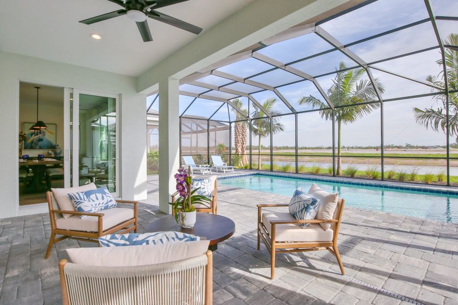 Representative furnished interior of a home built from the Artistry by Neal Communities in Palm Grove, Bradenton (Image 7).