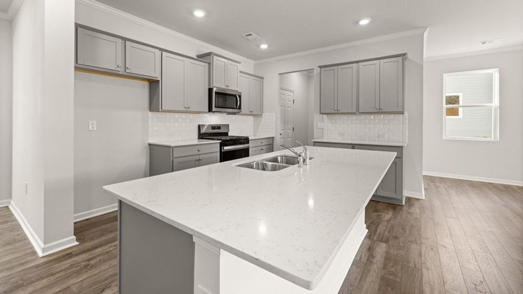 Furnished interior view inside a new home in Falcon Landing, Gainesville (Image 4).