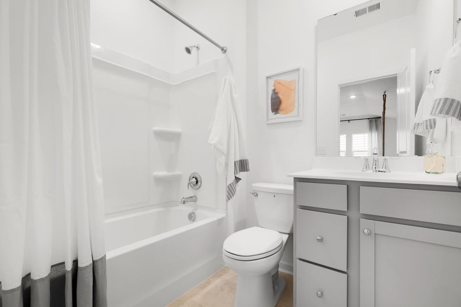 Furnished interior view inside a new home in , Summerville (Image 11).