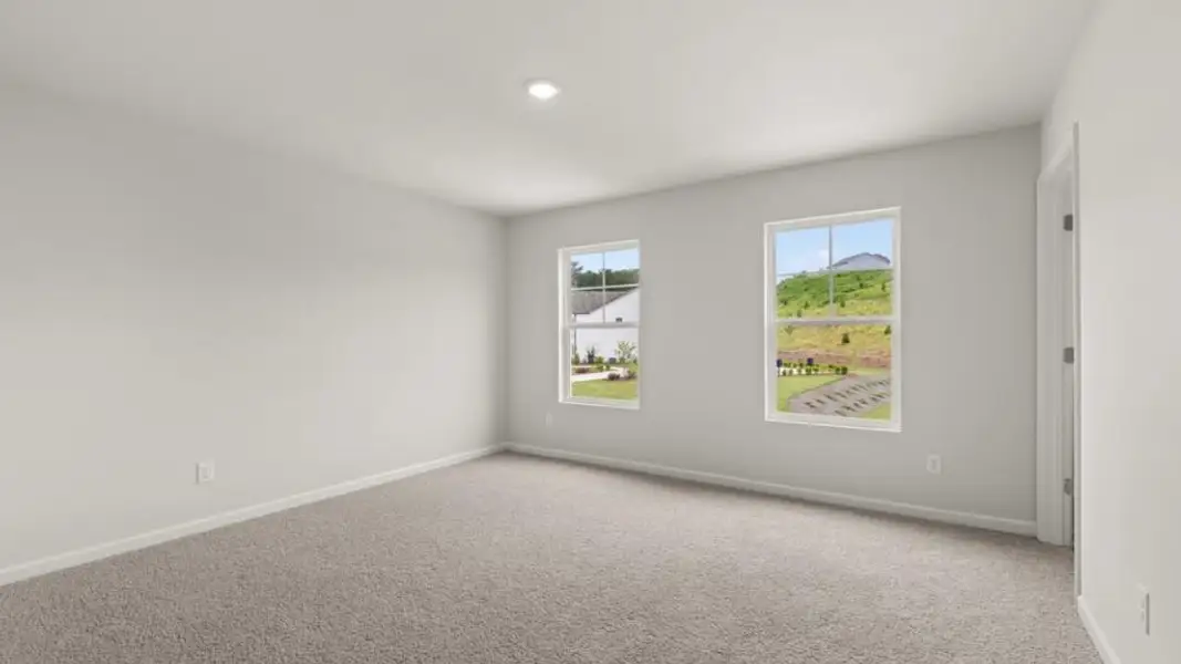 Spacious, unfurnished interior of a new home in Sheffield Highlands, Dallas (Image 24). Spacious, unfurnished interior of a new home in Sheffield Highlands, Dallas (Image 24).