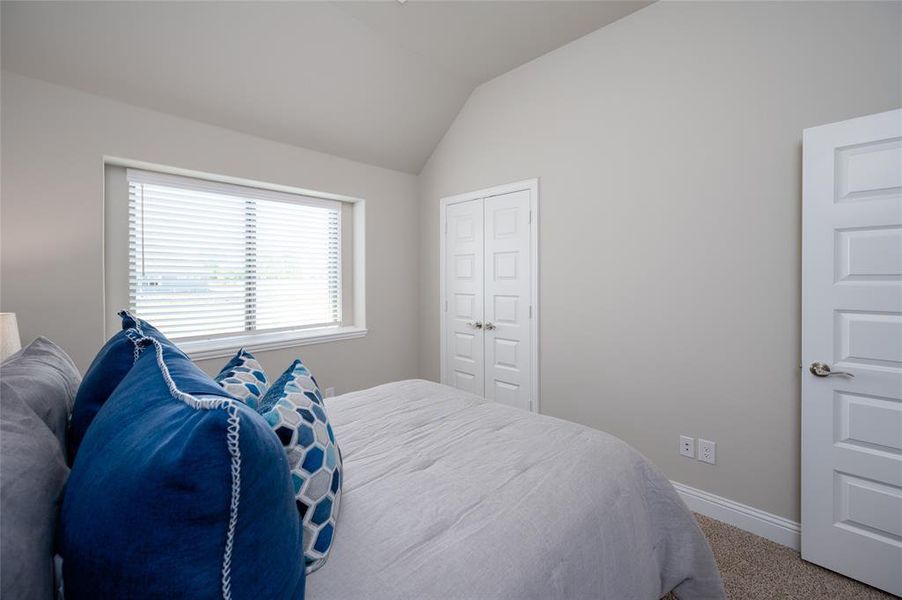 Furnished interior view inside a new home in Creekview Meadows, Pilot Point (Image 10).