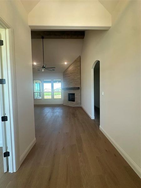 Spacious, unfurnished interior of a new home in , Dish (Image 18).