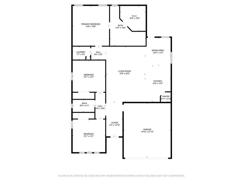 Home floor plan