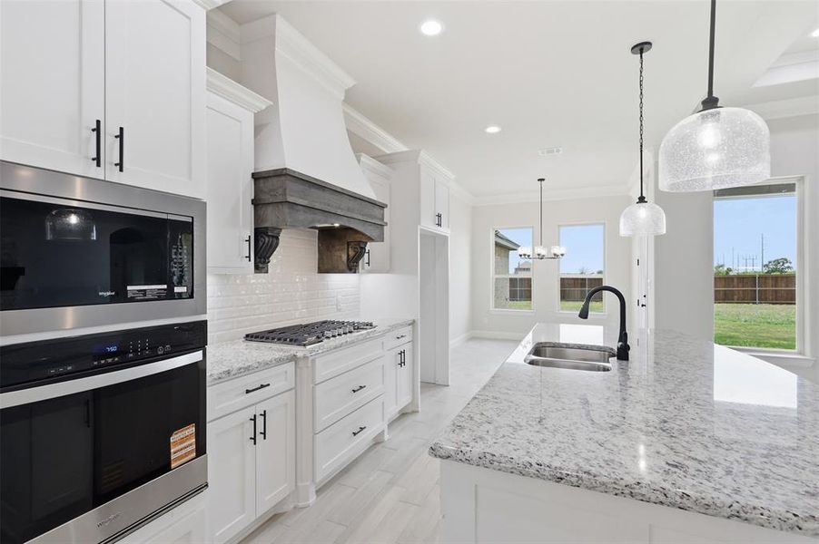 Furnished interior view inside a new home in , Godley (Image 10).