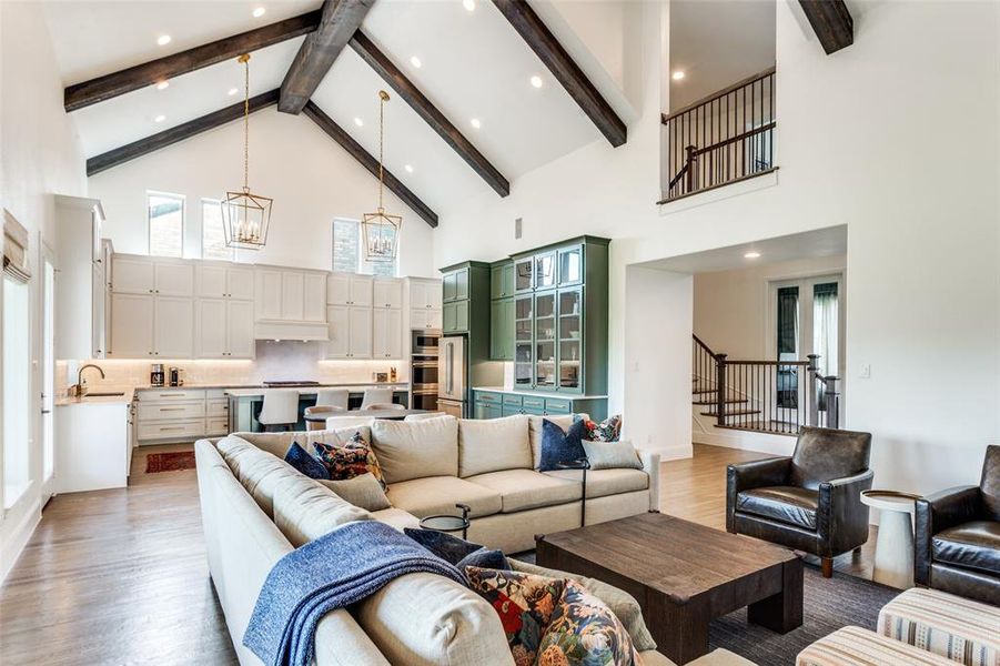 Furnished interior view inside a new home in , Fort Worth (Image 6).