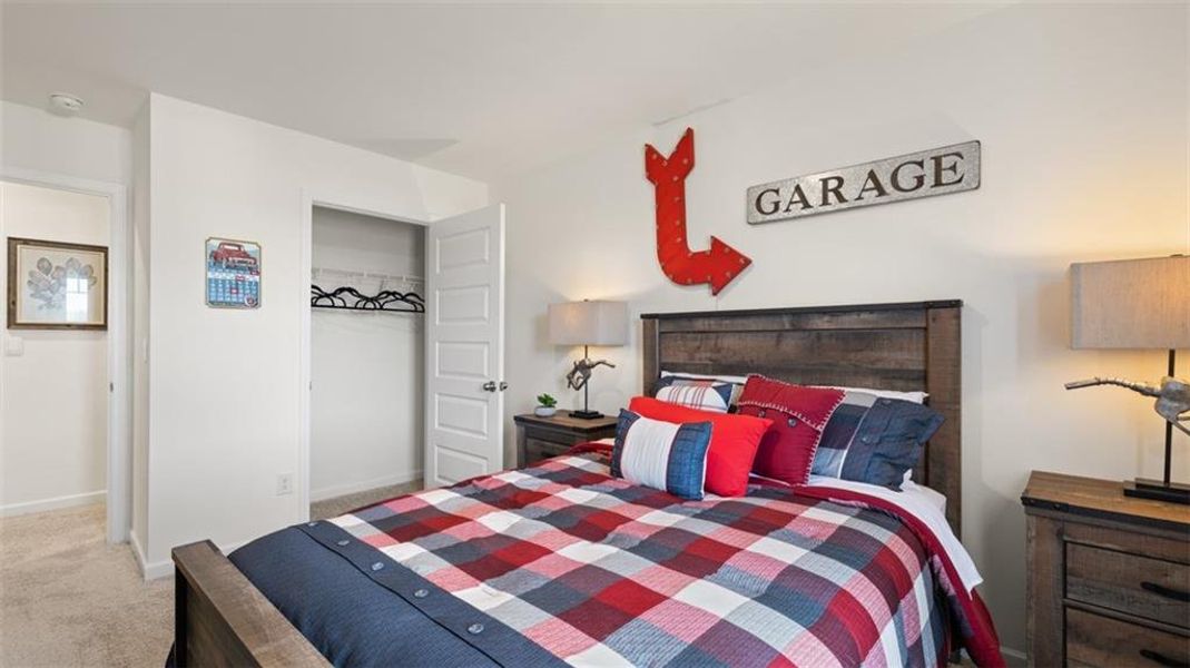 Furnished interior view inside a new home in Poplar Preserve, Newnan (Image 7). Furnished interior view inside a new home in Poplar Preserve, Newnan (Image 7).