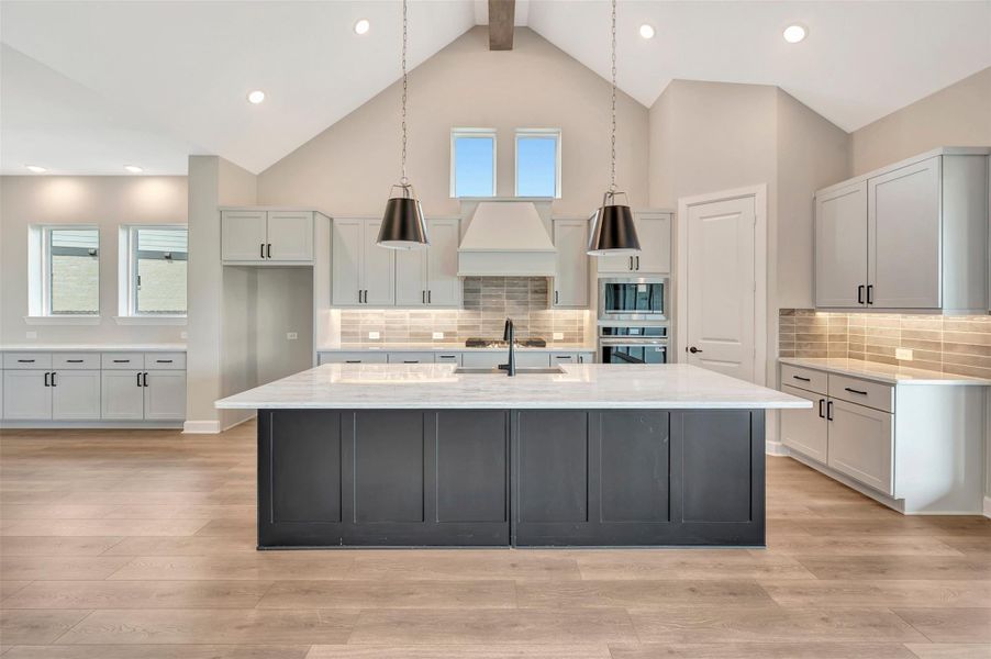 Furnished interior view inside a new home in ARTAVIA - Parkview Collection, Conroe (Image 14).