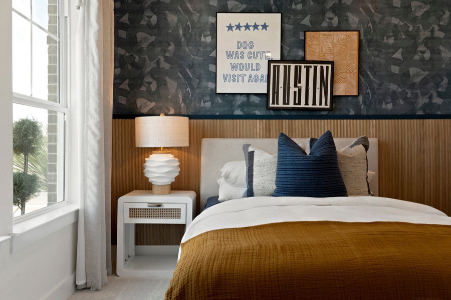 Furnished interior view inside a new home in Lagos Reserve, Manor (Image 48).