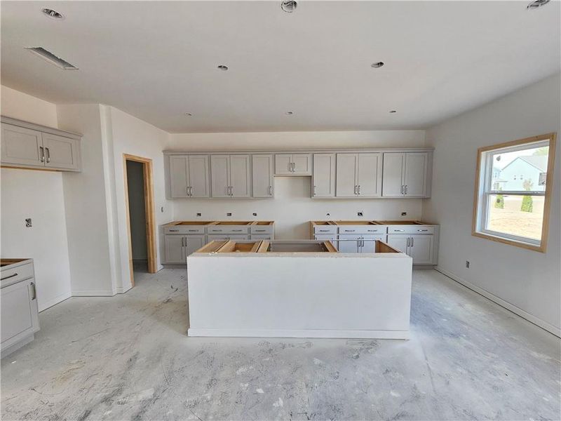 In-progress construction of a new home in The Estates at Casteel, Bethlehem, GA (Image 36).