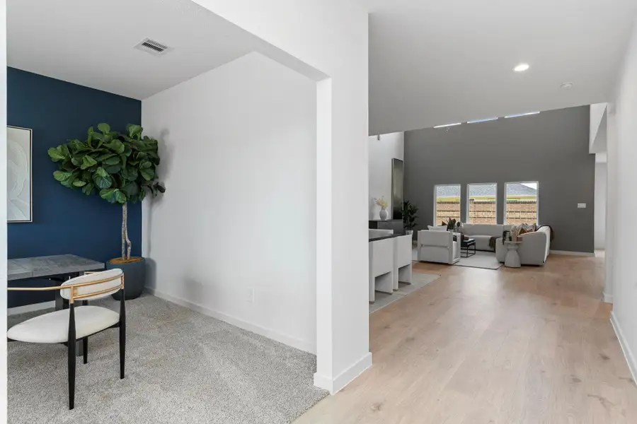 Furnished interior view inside a new home in Tamarron, Fulshear (Image 27).