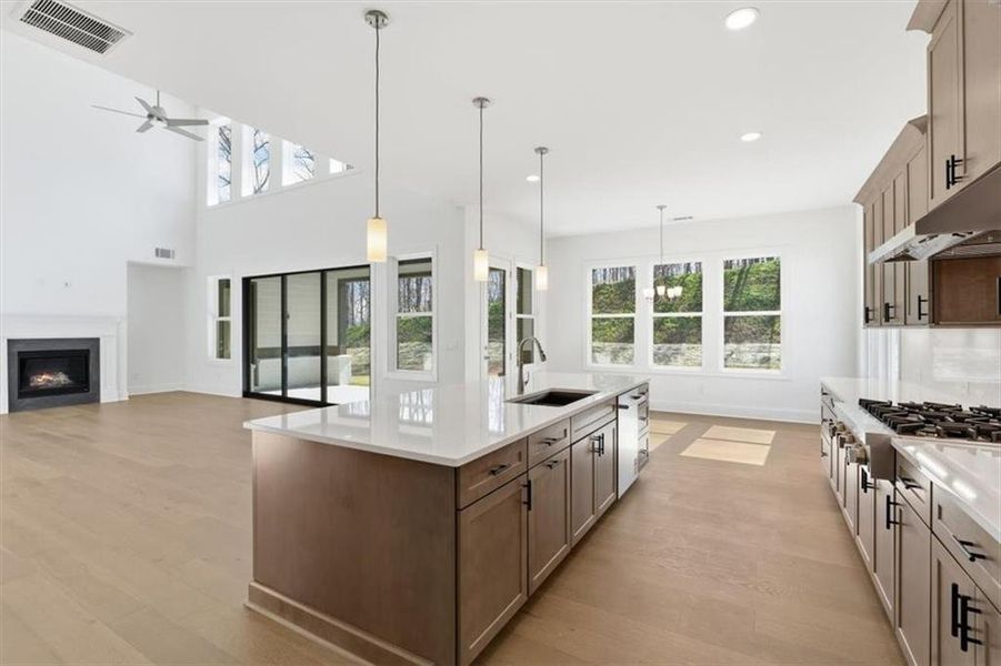 Furnished interior view inside a new home in , Woodstock (Image 18).