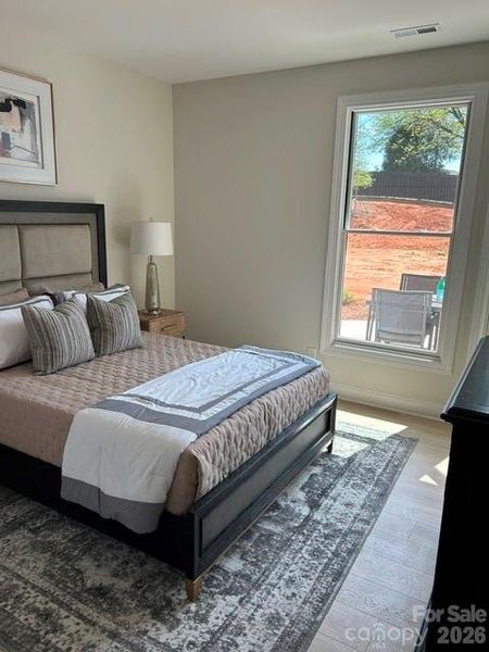 Furnished interior view inside a new home in The Courtyards at Hodges Farm, Charlotte (Image 4).
