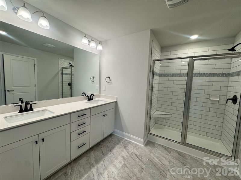 Primary bathroom  Representative Photo