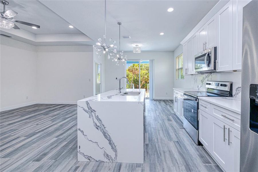 Furnished interior view inside a new home in , Port Charlotte (Image 7). Furnished interior view inside a new home in , Port Charlotte (Image 7).