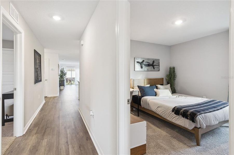 Furnished interior view inside a new home in , Lake Wales (Image 15).