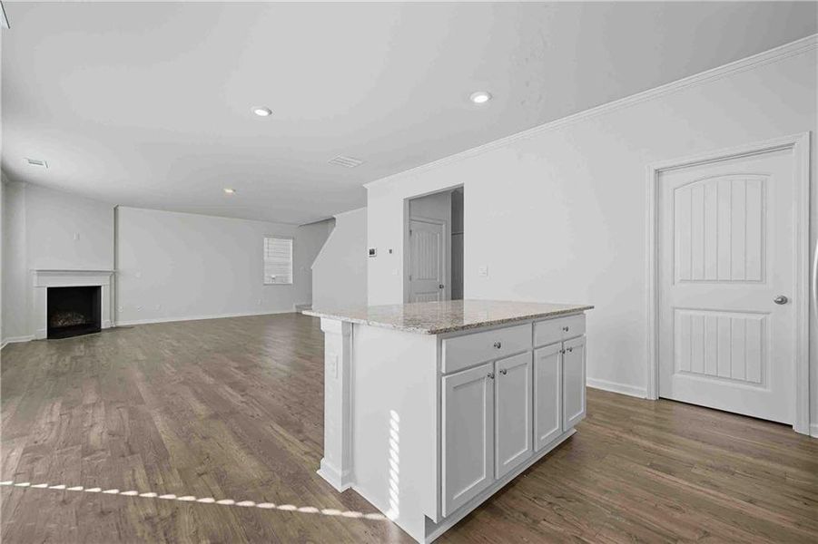 Furnished interior view inside a new home in , Dawsonville (Image 8).