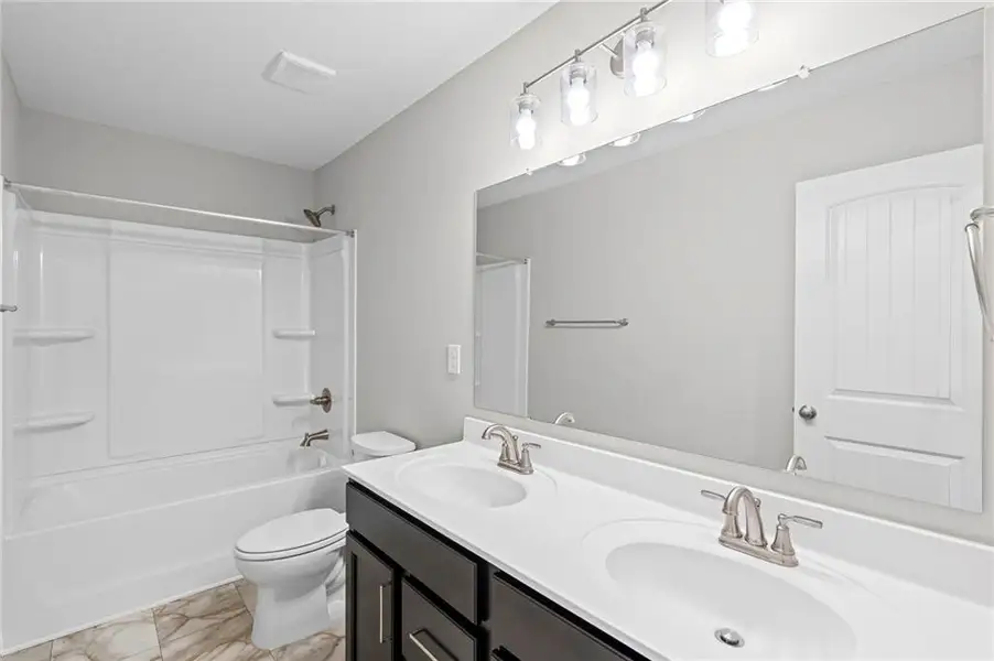 Furnished interior view inside a new home in Twin Lakes, Hoschton (Image 8).