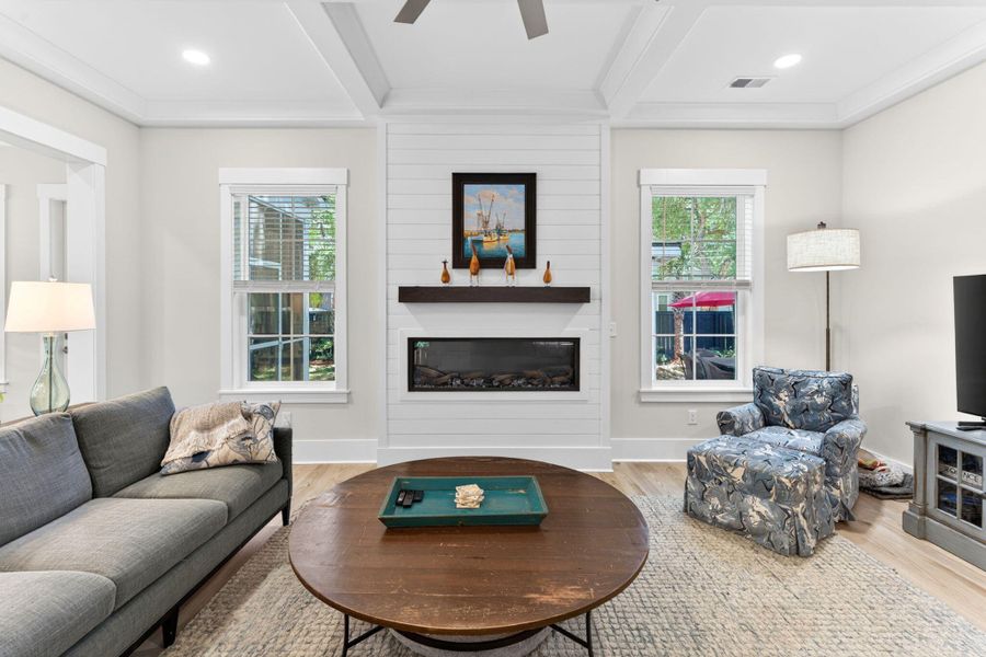 Furnished interior view inside a new home in Fiddler Cove, Mount Pleasant (Image 32).