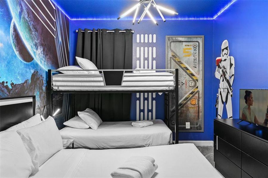 Furnished interior view inside a new home in , Davenport (Image 25).