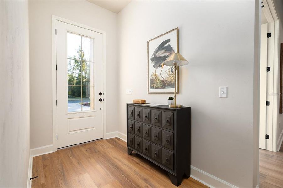Furnished interior view inside a new home in , Newberry (Image 9). Furnished interior view inside a new home in , Newberry (Image 9).