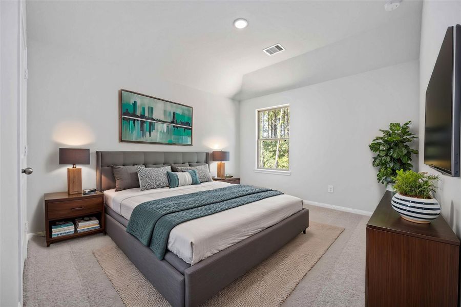 Furnished interior view inside a new home in Blue Heron Estates, Beasley (Image 5).