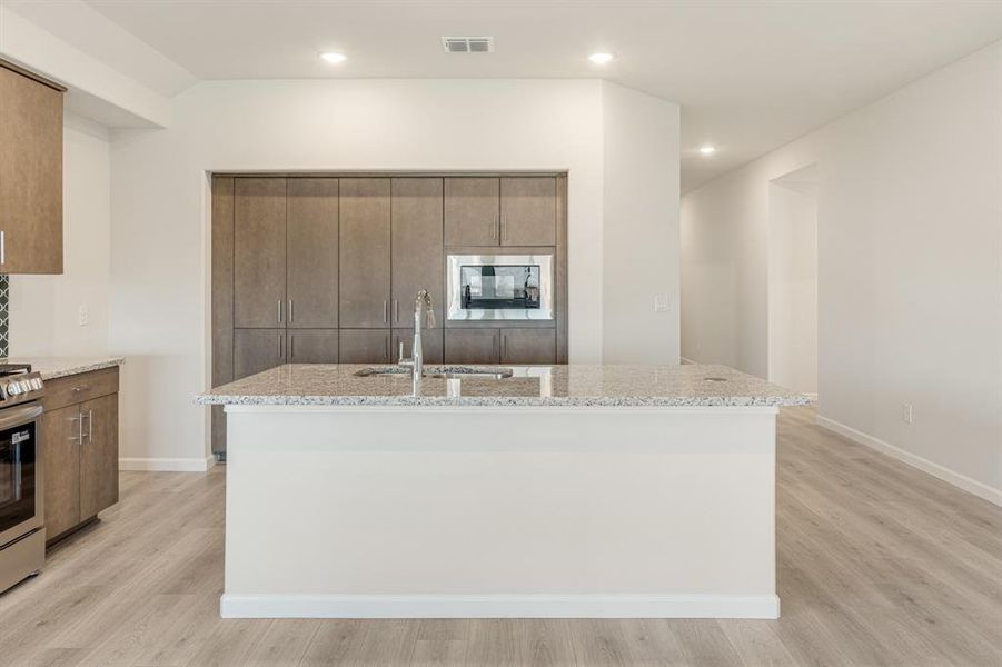 Furnished interior view inside a new home in Eagle Glen Elements, Alvarado (Image 8). Furnished interior view inside a new home in Eagle Glen Elements, Alvarado (Image 8).