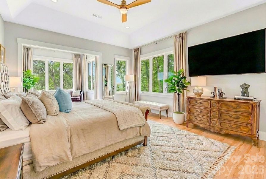 Primary Bedroom Virtually Enhanced Primary Bedroom Virtually Enhanced