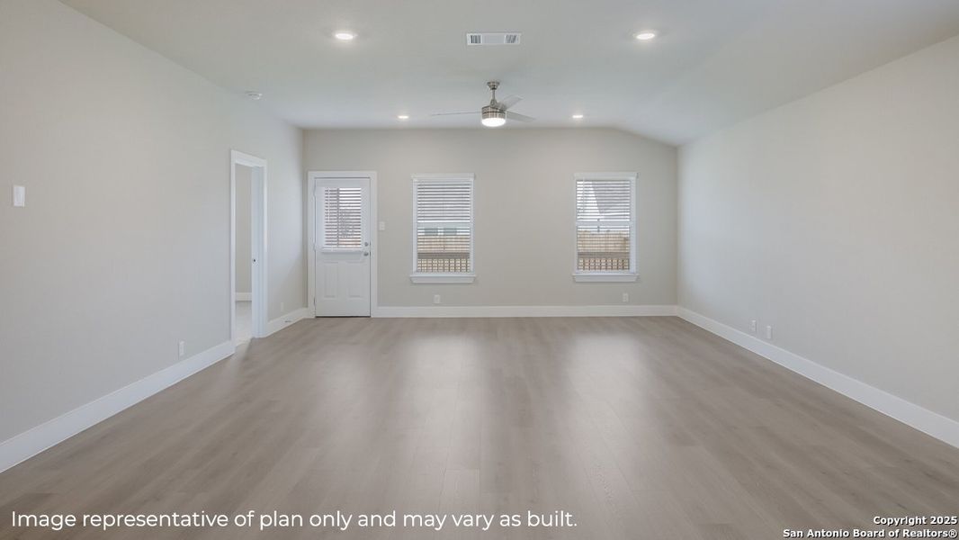 Spacious, unfurnished interior of a new home in Riverstone at Westpointe, San Antonio (Image 14).