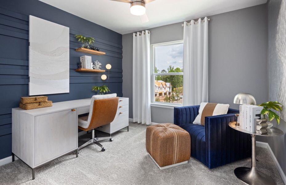Furnished interior view inside a new home in Everton, Durham (Image 12).