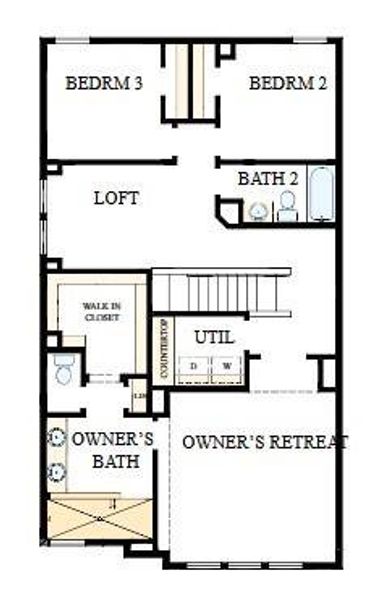 The success of a floor plan is the way you can move through it…You’ll be amazed at how well this home lives…We call it traffic patterns.