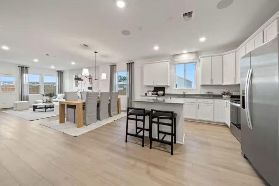 Photo of Centex model home with same floor plan, not of actual home listed. Photo of Centex model home with same floor plan, not of actual home listed.