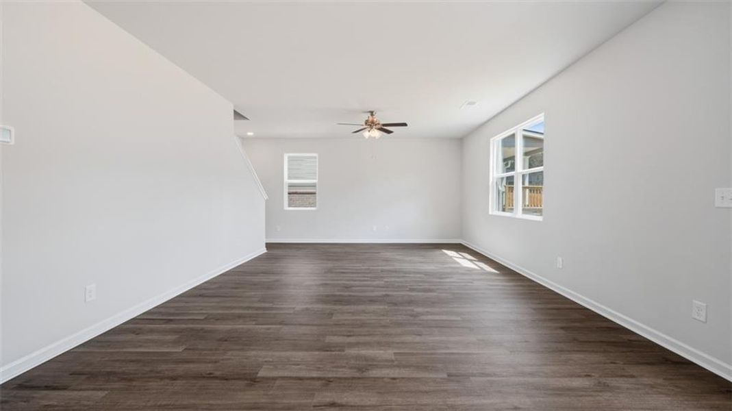 Spacious, unfurnished interior of a new home in Jackson Landing, Jefferson (Image 28).