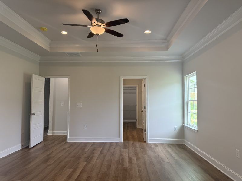 Spacious, unfurnished interior of a new home in Miller's Reserve, Winston-Salem (Image 17). Spacious, unfurnished interior of a new home in Miller's Reserve, Winston-Salem (Image 17).