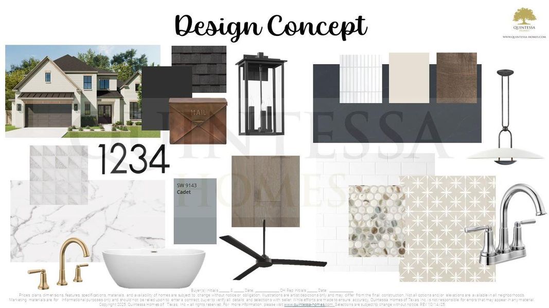 Sample of building materials used in homes in , Houston (Image 12).