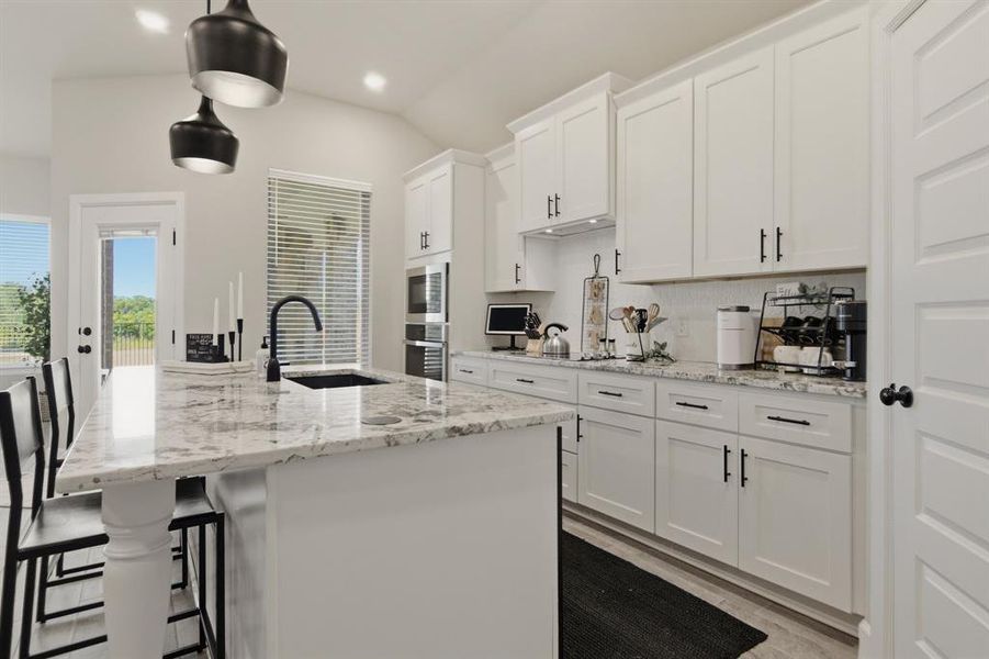 Furnished interior view inside a new home in , Burleson (Image 14).