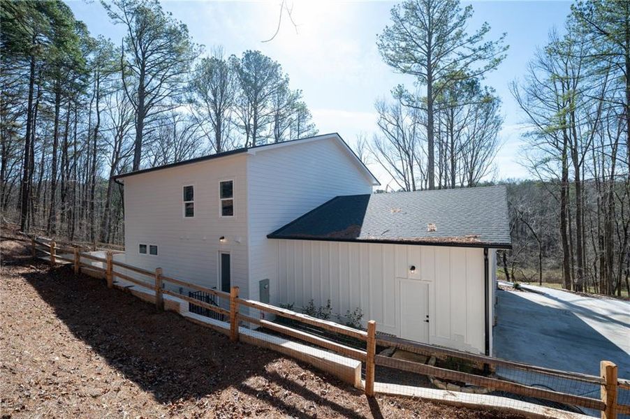 Exterior details and patio area of a home in , Ball Ground (Image 26).