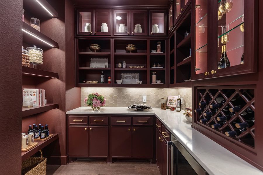 Representative Enhanced Pantry - some options shown Representative Enhanced Pantry - some options shown
