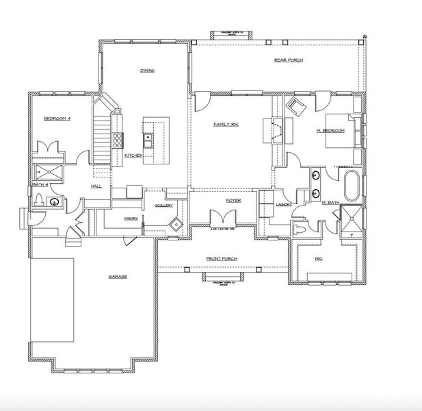 2D floor plan layout of this home in , Waxhaw, NC (Image 6).